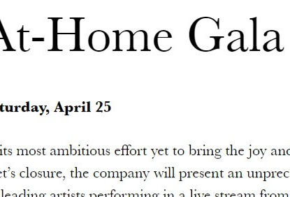 Laid off, Unpaid Met Opera Artists Donate Their Time to Star-Studded Online Gala